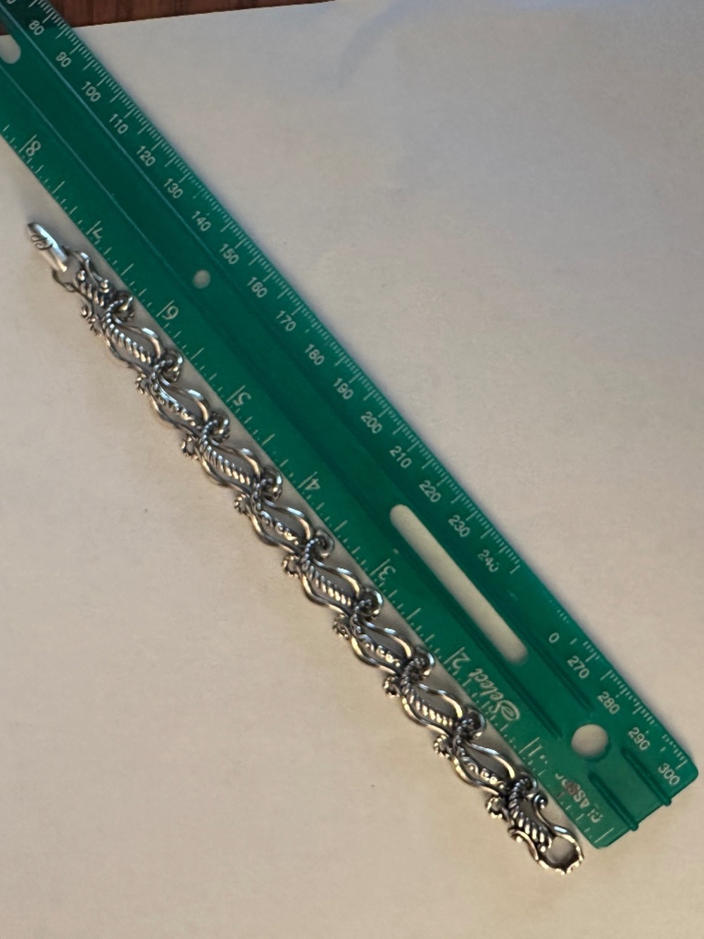 Carolyn Pollack Relios Sterling Silver Chain Link Bracelet - Picture 3 of 5